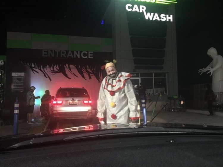 Haunted Car Wash at GFY Express Car Wash